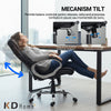Scaun De Birou Directorial Ergonomic KD Home ExecutiveElite A54, Negru