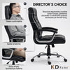Scaun De Birou Directorial Ergonomic KD Home Director's Choice 2023A, Negru