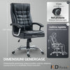Scaun De Birou Directorial Ergonomic KD Home Director's Choice 2023A, Negru