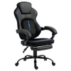 Scaun Gaming Ergonomic Premium Profesional KD Home Apex Fusion EIZI, Negru/Albastru