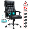 Scaun De Birou Directorial Ergonomic KD Home Director's Choice 2023A, Negru