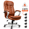 Scaun De Birou Directorial Ergonomic KD Home Vantage Prime, Maro