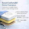 Scaun De Birou Directorial Ergonomic KD Home Noble Seat, Alb