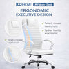 Scaun De Birou Directorial Ergonomic KD Home Falcon Seat, Alb
