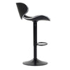 Set 2 x Scaun de Bar Inalt Cu Spatar KD Home Sky Vintage, Negru