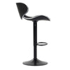 Scaun de Bar Inalt Cu Spatar KD Home Sky Vintage, Negru