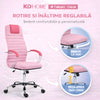 Scaun De Birou Directorial Ergonomic KD Home Falcon Desk, Roz