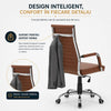 Scaun De Birou Directorial Ergonomic KD Home Syncro, Maro Maro inchis