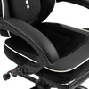 Scaun Gaming Ergonomic Premium Profesional KD Home Apex Fusion EIZI/ Negru/Alb