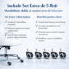Scaun De Birou Directorial Ergonomic KD Home Noble Seat, Alb