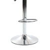 Set 2 x Scaun de Bar Inalt Cu Spatar KD Home Velvet Rise, Negru