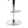 Scaun de Bar Inalt Cu Spatar KD Home Velvet Rise 360, Negru