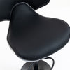 Set 2 x Scaun de Bar Inalt Cu Spatar KD Home Sky Vintage, Negru
