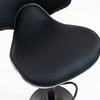 Scaun de Bar Inalt Cu Spatar KD Home Sky Vintage, Negru