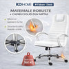 Scaun De Birou Directorial Ergonomic KD Home Falcon Seat, Alb
