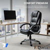 Scaun De Birou Directorial Ergonomic KD Home Prestige Comfort A59, Negru