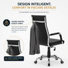 Scaun De Birou Directorial Ergonomic KD Home Syncro, Negru