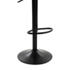 Scaun de Bar Inalt Cu Spatar KD Home Sky Vintage, Crem