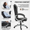 Scaun De Birou Directorial Ergonomic KD Home Prestige Comfort A59, Negru