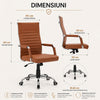 Scaun De Birou Directorial Ergonomic KD Home Syncro, Maro Deshis