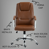 Scaun De Birou Directorial Ergonomic KD Home Noble Seat, Maro