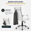 Scaun De Birou Directorial Ergonomic KD Home Syncro, Alb