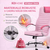 Scaun De Birou Directorial Ergonomic KD Home Falcon Desk, Roz