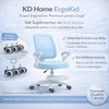 Scaun De Birou Copii Premium Ergonomic KD Home ErgoKid, Albastru