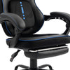 Scaun Gaming Ergonomic Premium Profesional KD Home Apex Fusion EIZI, Negru/Albastru